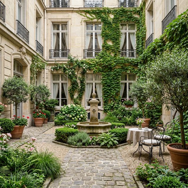 Jardin parisien
