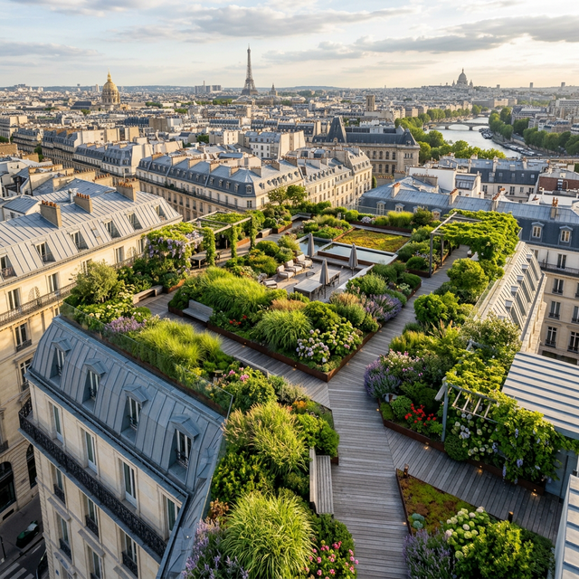 Rooftop Paris